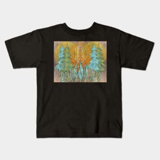 Mysterious Forest Ancient Aliens Mystery Trees Adventure Woodlands Festival Fun Kids T-Shirt